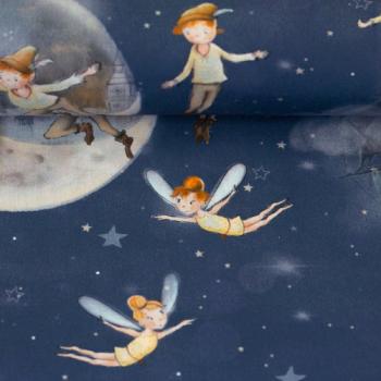 Preview: Baumwolle Fairy Tale Blau by Swafing